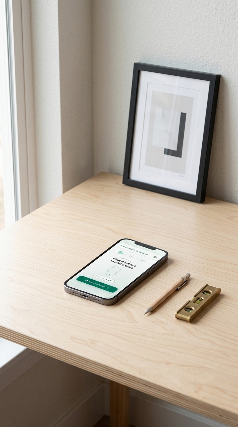 Step 1: Download a Spirit Level App and Calibrate Your Phone