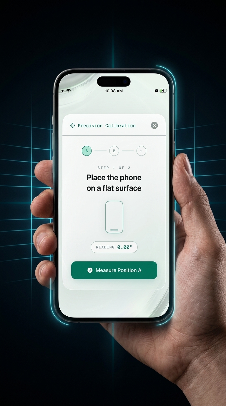 Calibration Is the Single Most Important Factor in Bubble Level App Accuracy