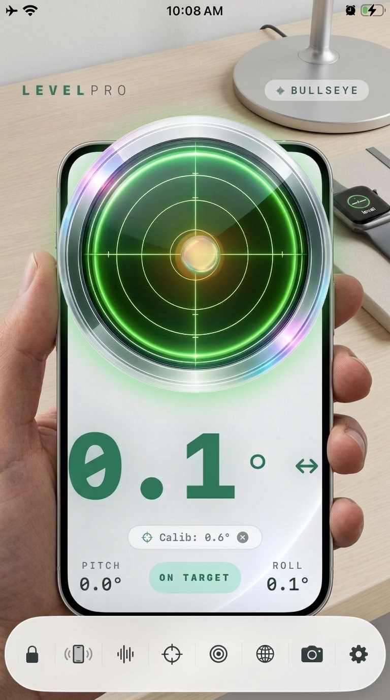 LevelPro: Präzision trifft auf Eleganz in der App