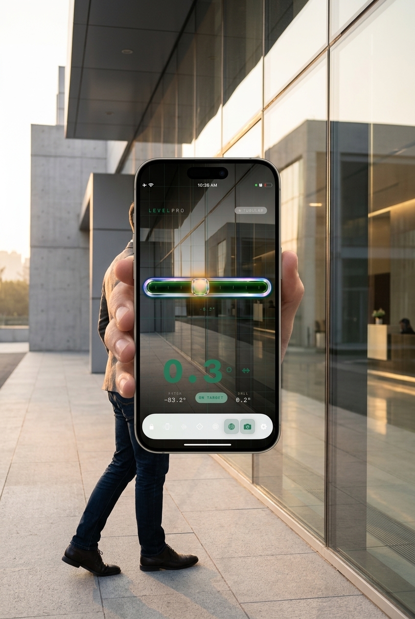 2. AR Camera Mode and Dual-View Precision — See the Surface, Not Just the Screen
