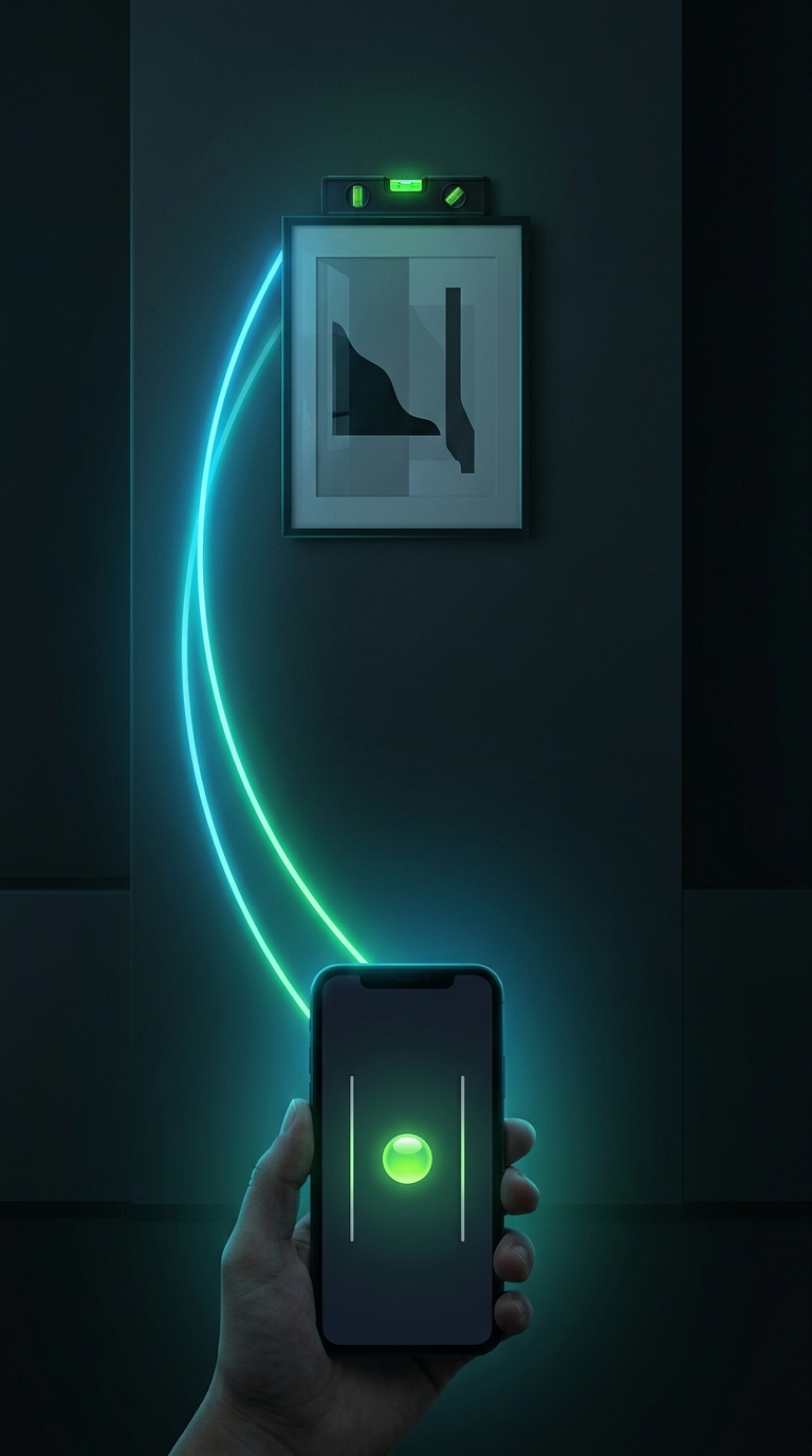 Wie schnell liefert eine kostenlose Wasserwaagen-App nutzbare Ergebnisse?